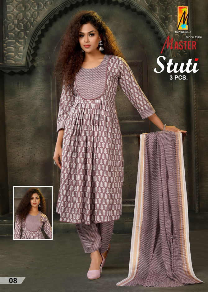 Stuti Two Tone By Master Printed Readymade Suits Catalog
